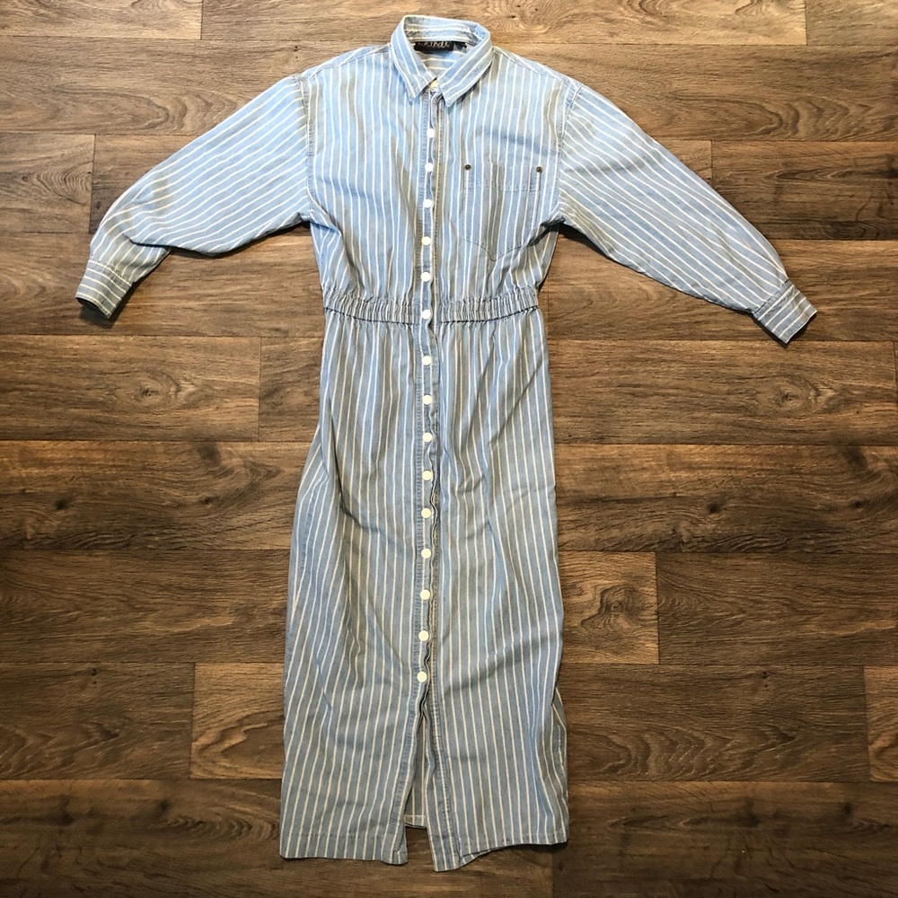 Karen Kane Long Stripped Dress